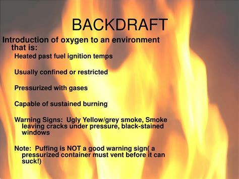 backdraft meaning in tagalog|backdraft noun .